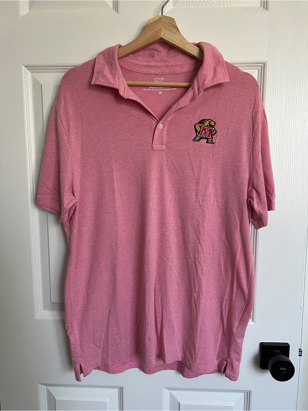 Vineyard Vines Pink Maryland Terrapins Polo